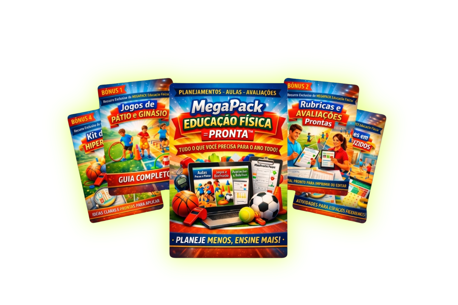 MegaPack Educação Física PRONTO — todos os materiais incluídos